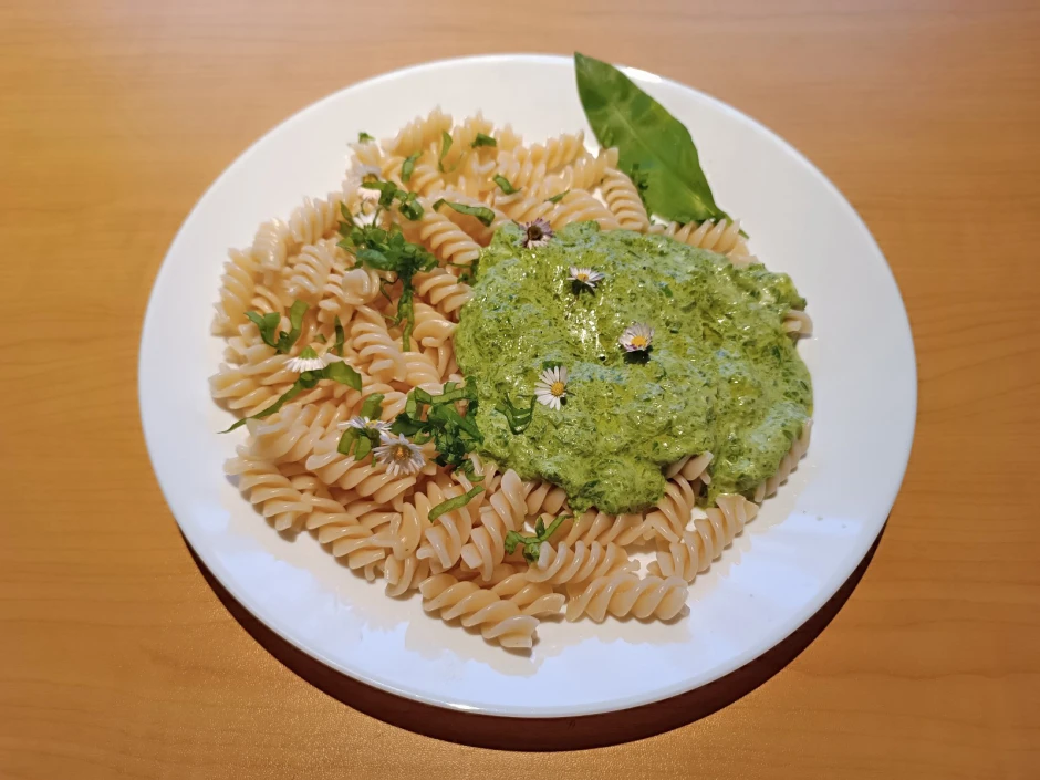 Fusilli mit Bärlauchcreme