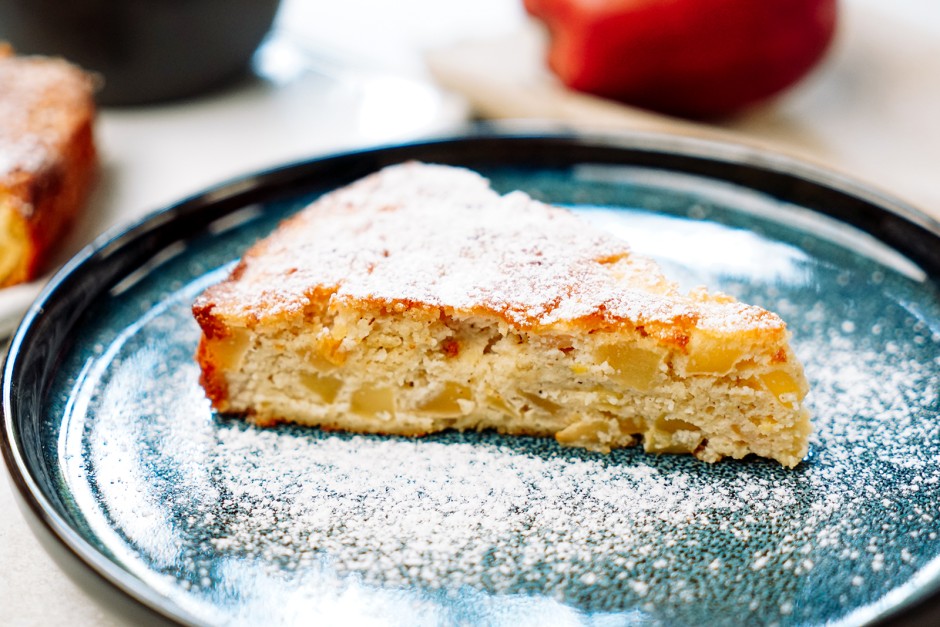 Apfelkuchen ohne Mehl