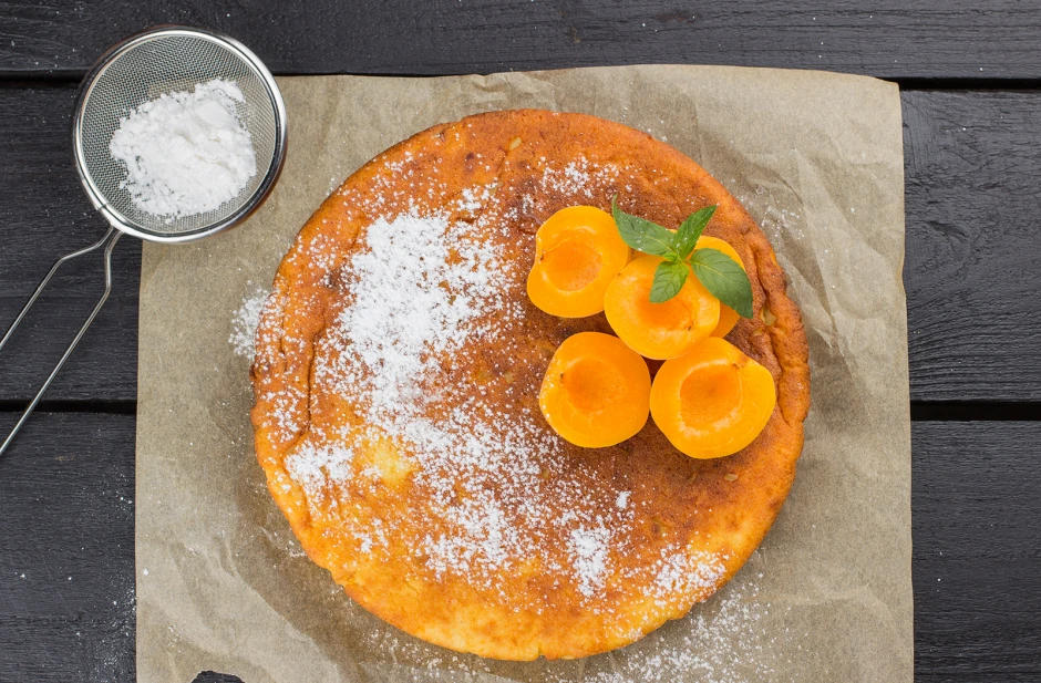 Fruchtiger Marillen-Topfen-Kuchen