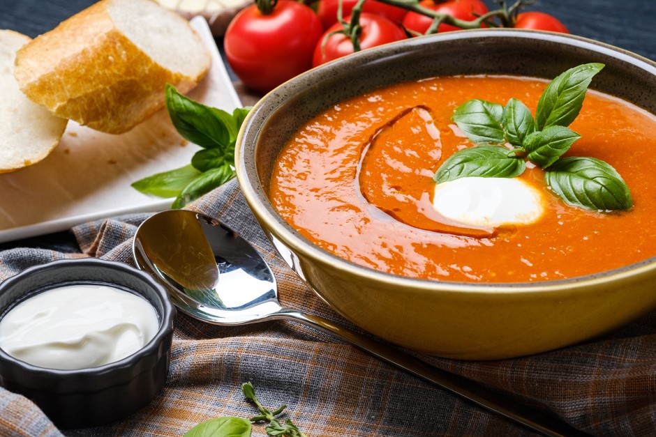 Leichte Tomatensuppe