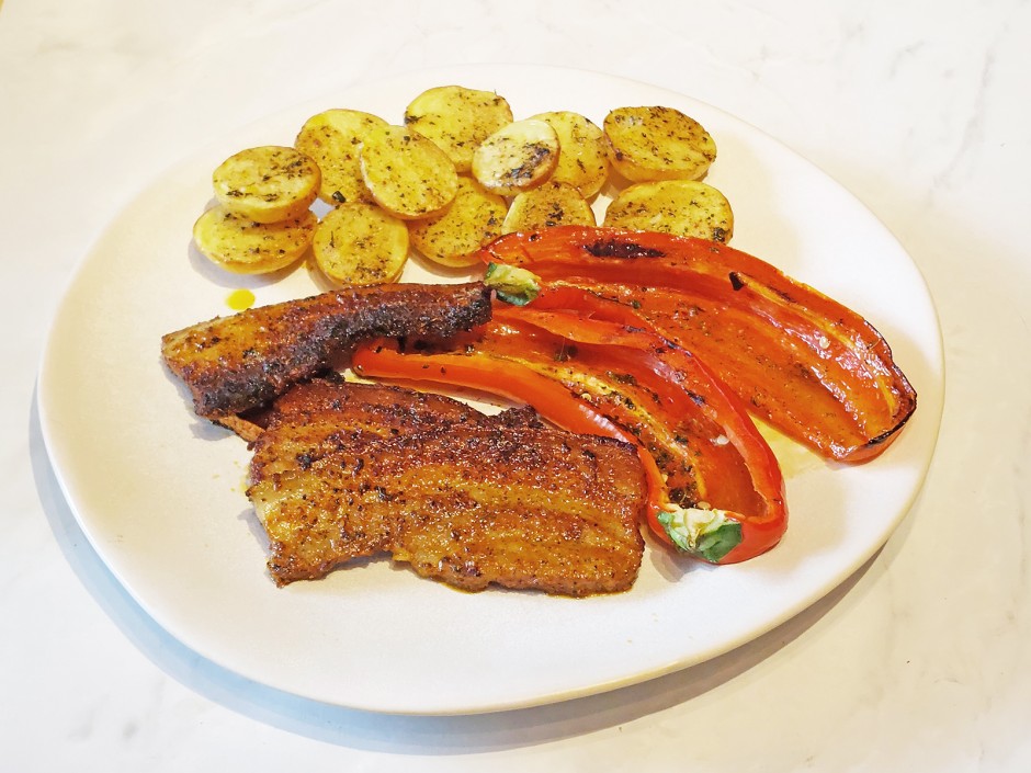 Schweinebauch vom Grill