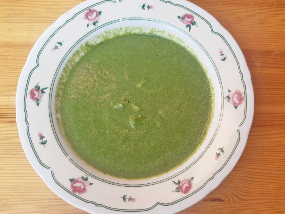 Erdäpfel-Bärlauchsuppe
