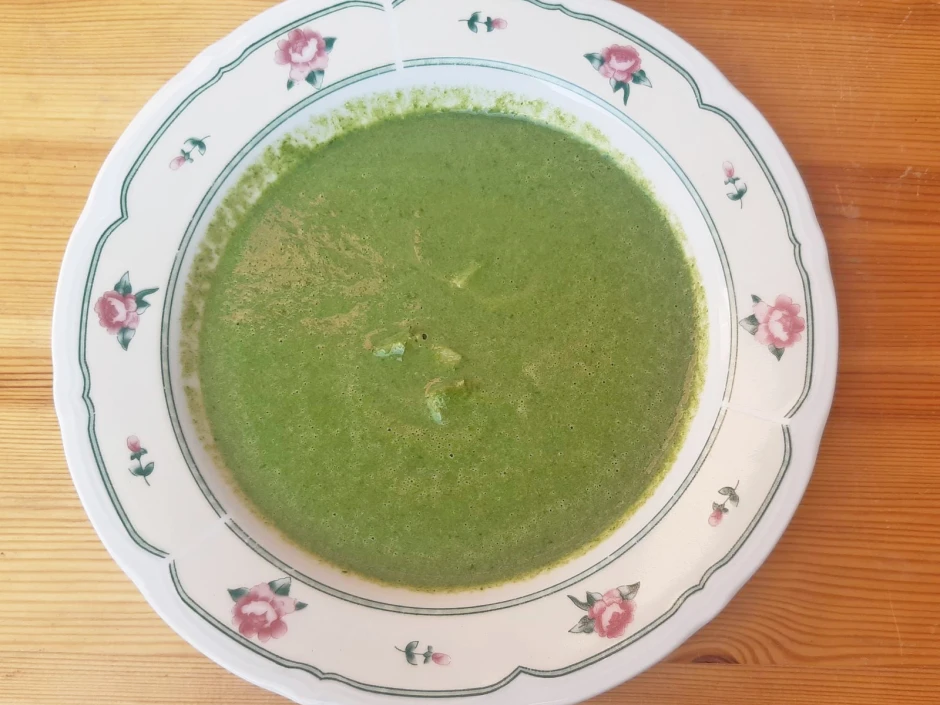 Erd&auml;pfel-B&auml;rlauchsuppe