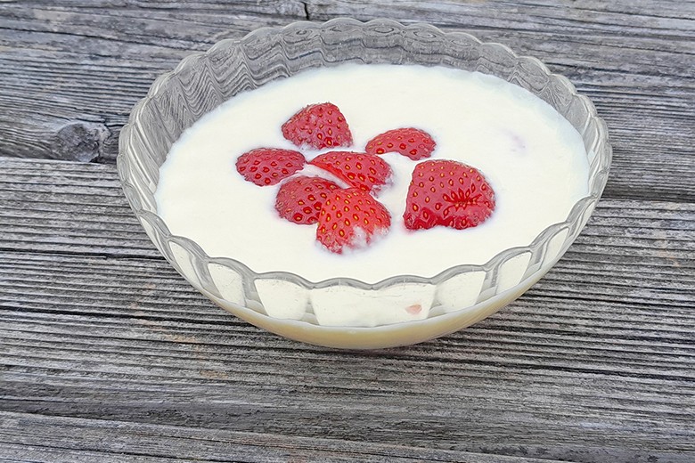 Erdbeer-Vanille Dessert