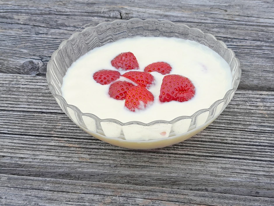 Erdbeer-Vanille Dessert