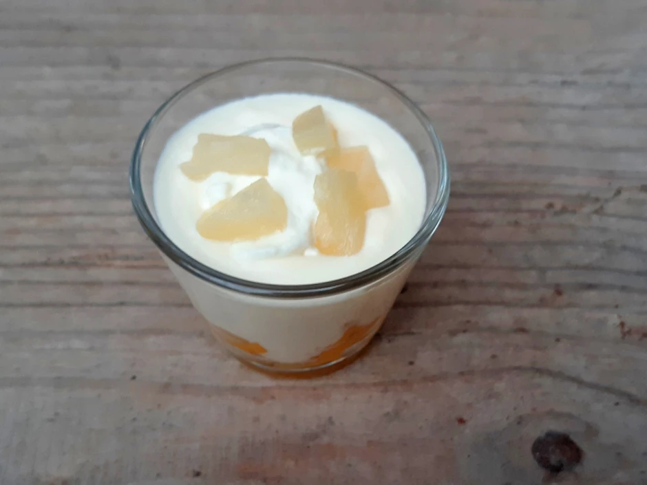 Joghurtcreme mit Fr&uuml;chten