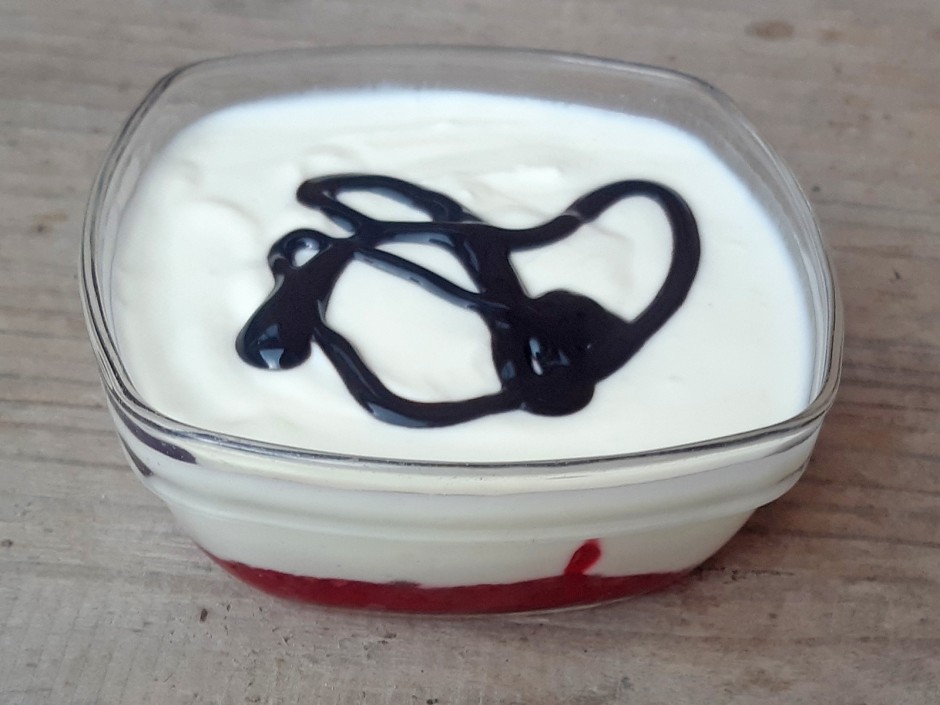 Himbeerdessert