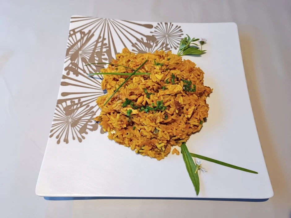 Curry-Reisfleisch