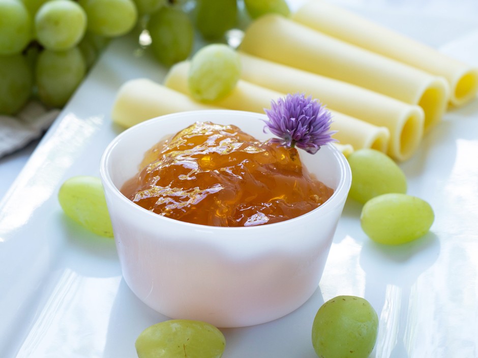 Weißwein-Gelee