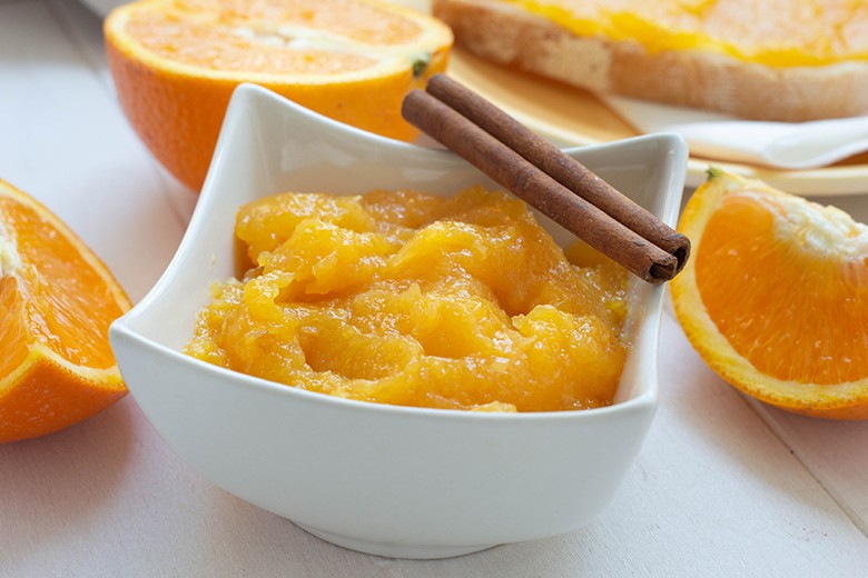 Orangenmarmelade mit Zimt