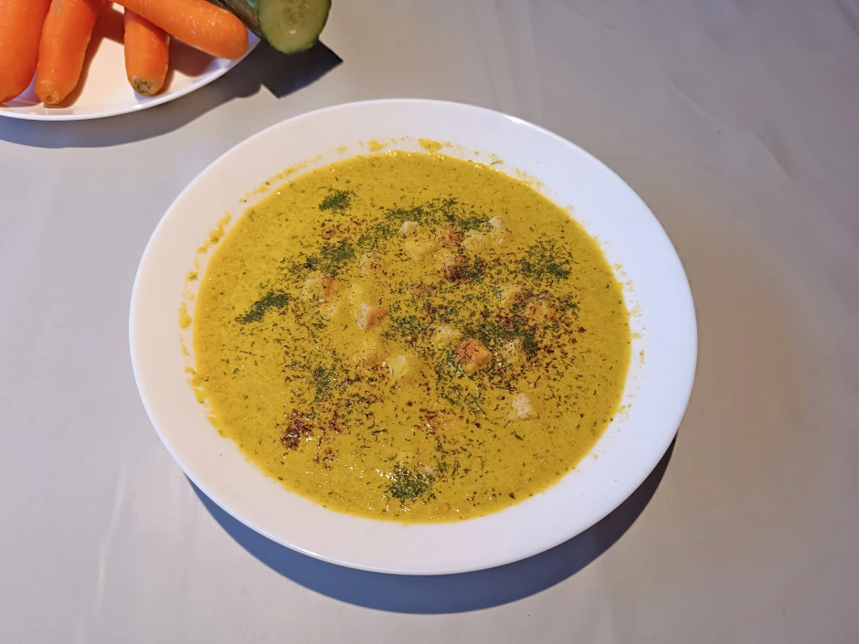Gurken-Karottensuppe