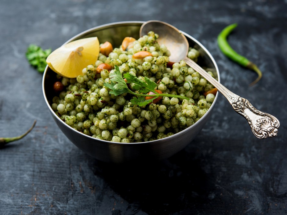 Hariyali Sabudana khichdi