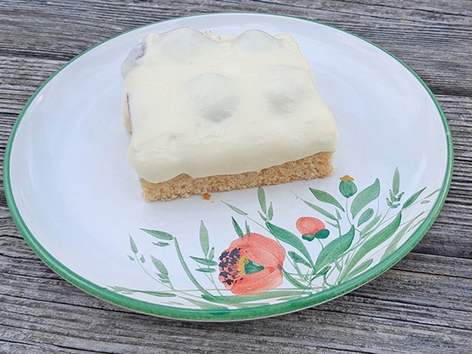 Erdbeer-Vanilleschnitte