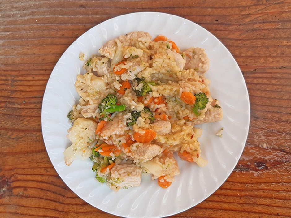 Schnelle Chinapfanne