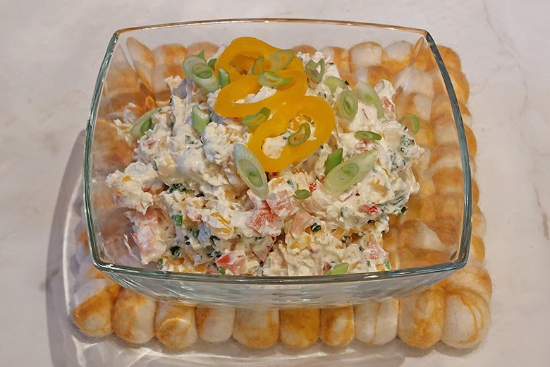 Frischkäse-Paprika-Aufstrich