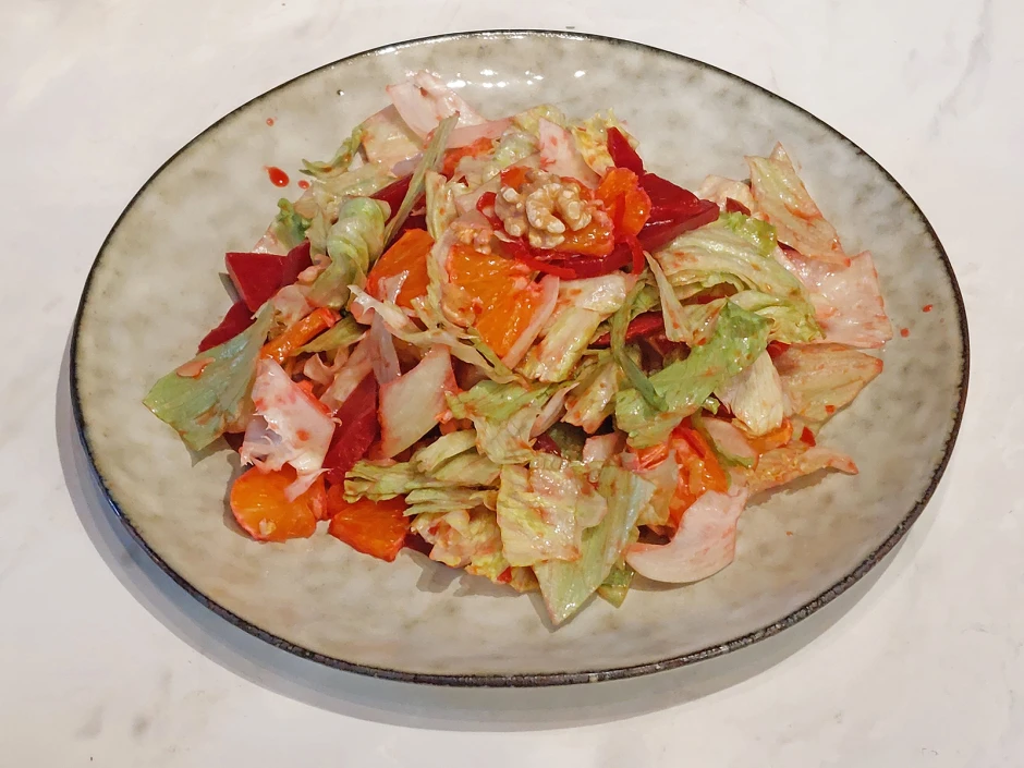 Rote Rüben-Orangensalat