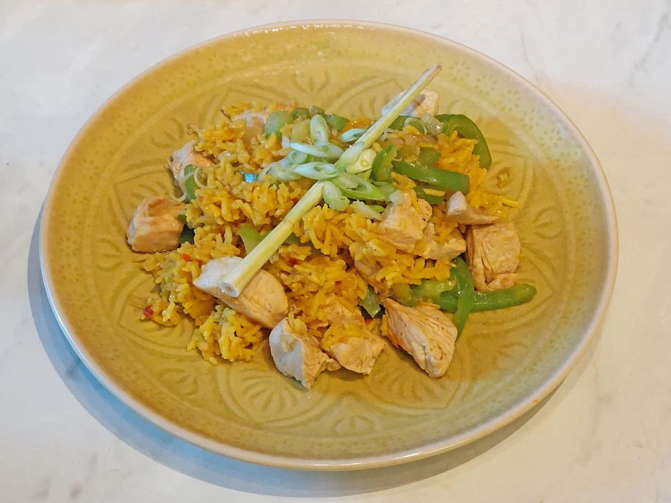 Grünes Thai-Putencurry