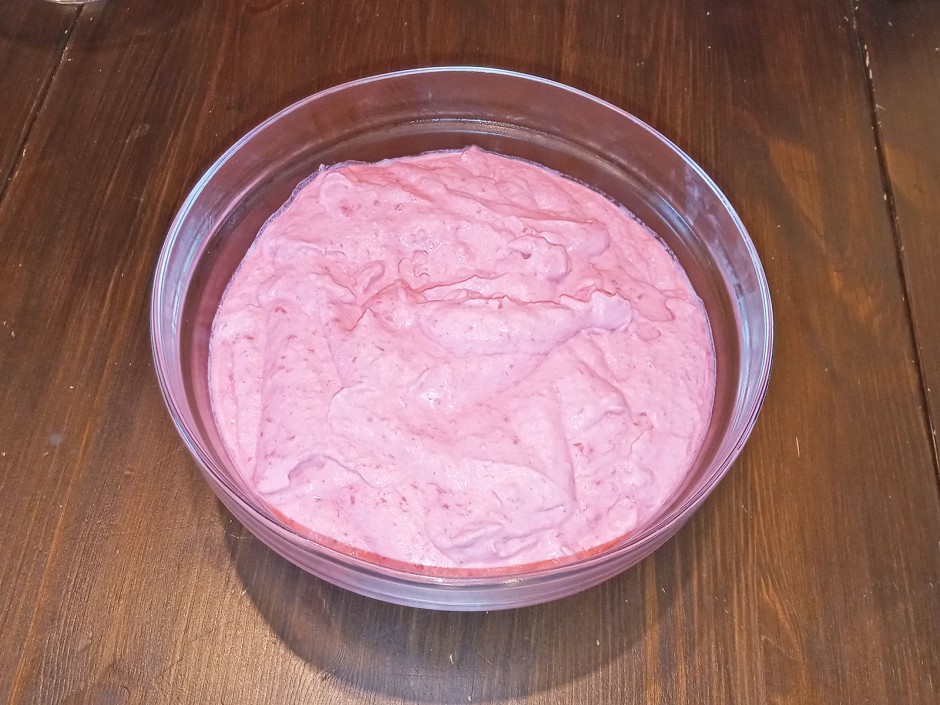 Himbeerschaum / Beerenschaum