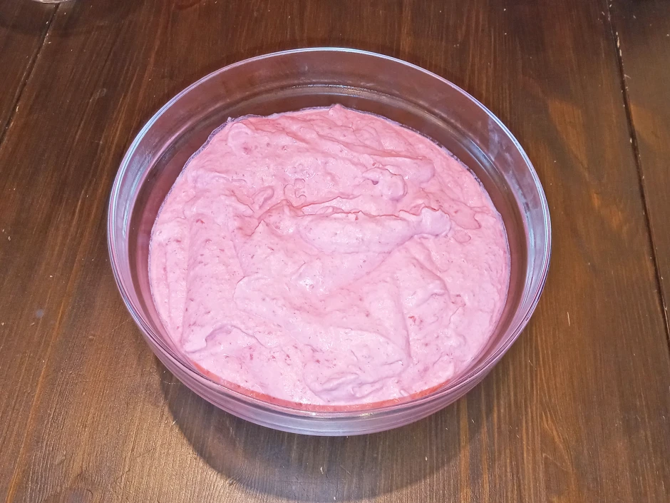 Himbeerschaum / Beerenschaum