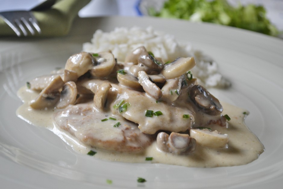 Herrliches Champignon-Schnitzel - Rezept