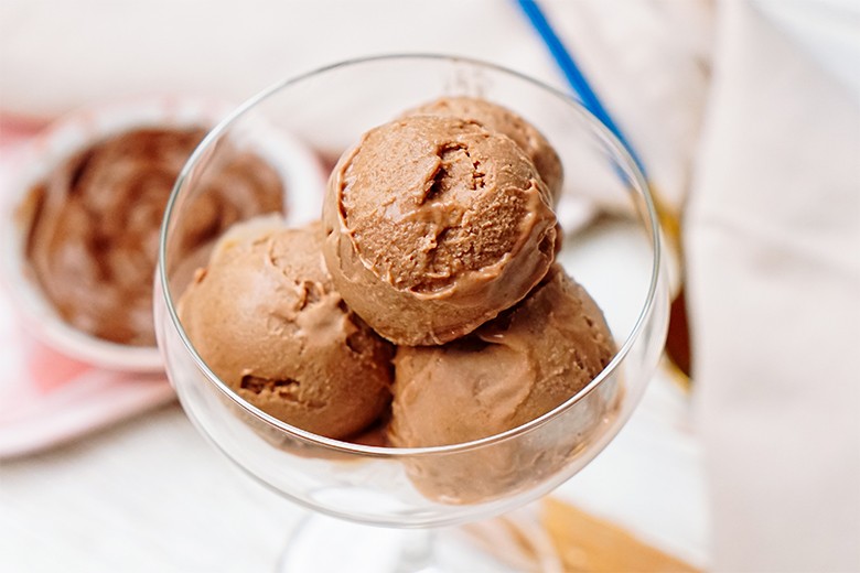 Nutella-Eis