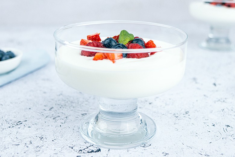 Einfache Topfencreme