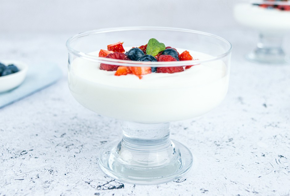 Einfache Topfencreme