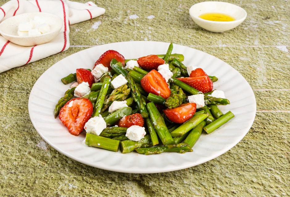 Spargel - Erdbeer - Salat