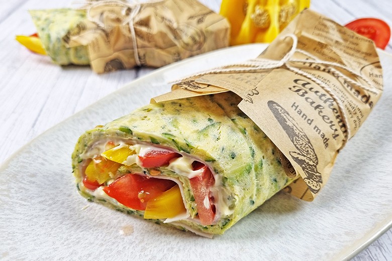 Zucchini Wrap Grundrezept