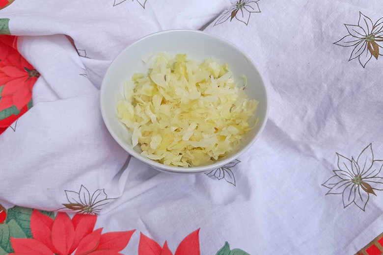 Oma´s warmer Krautsalat