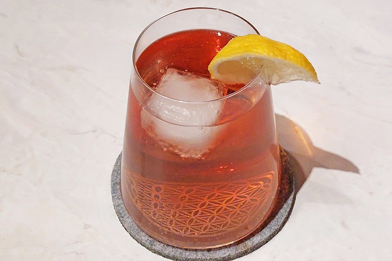 Rose-Himbeer-Spritz