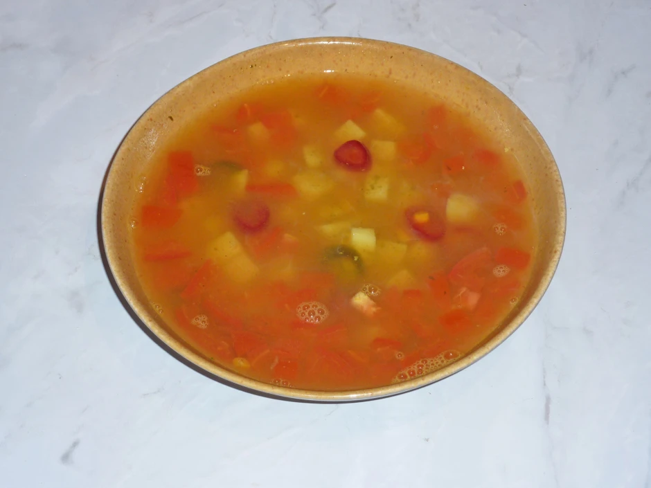 Mexikanische Kartoffelsuppe mit Jalapeno