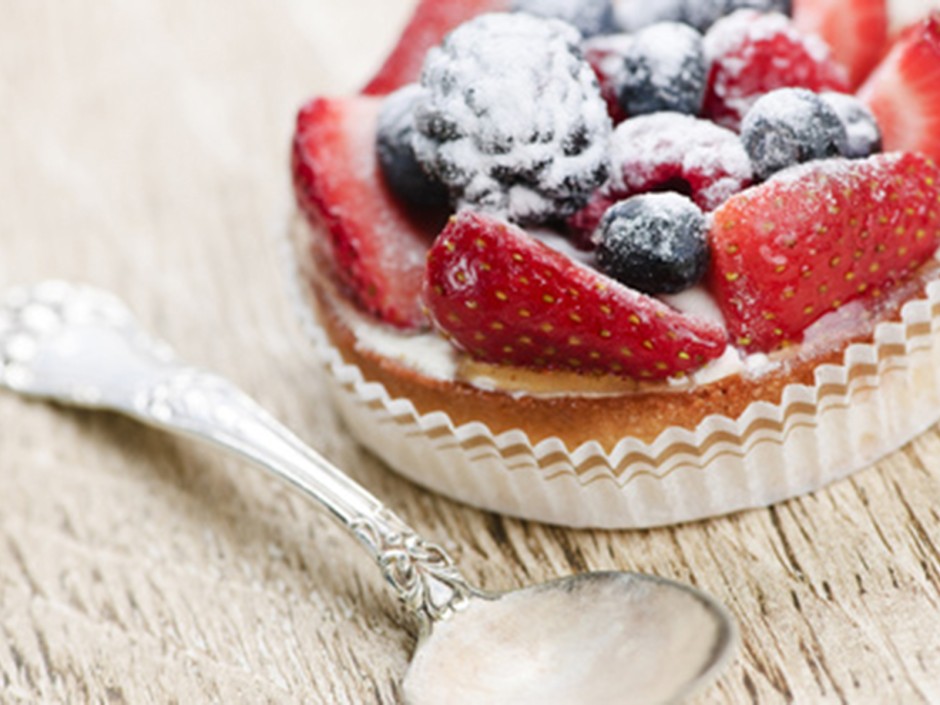 Tartelettes mit Beeren