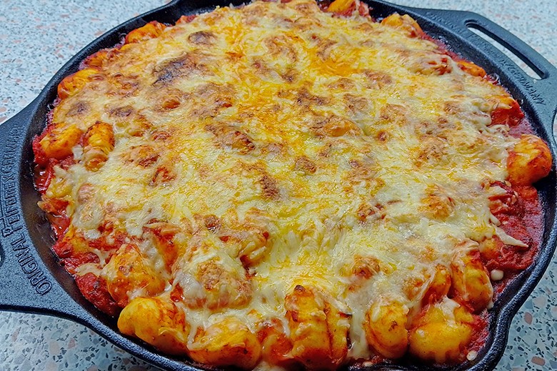 Überbackene Gnocchipfanne