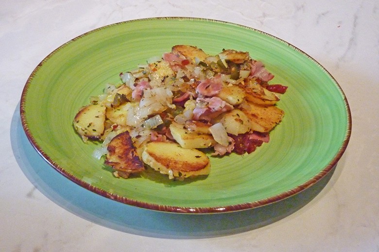 Feurige Bratkartoffeln
