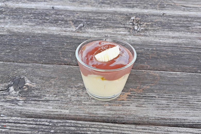 Puddingcreme mit Banane