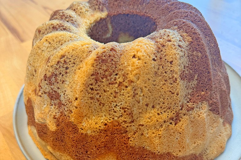 Einfacher Marmorkuchen