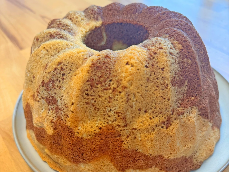 Einfacher Marmorkuchen