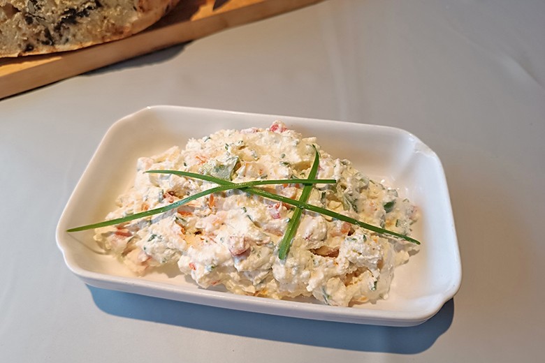 Tricolore-Topfenkäse