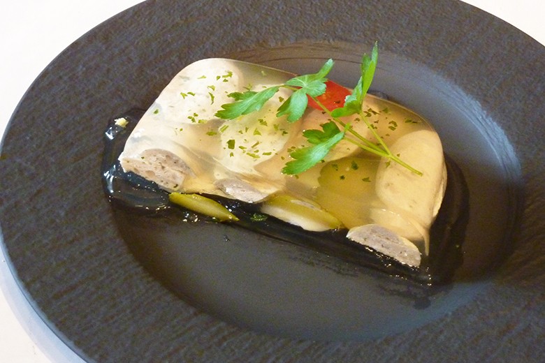 Weißwurst-Sülze