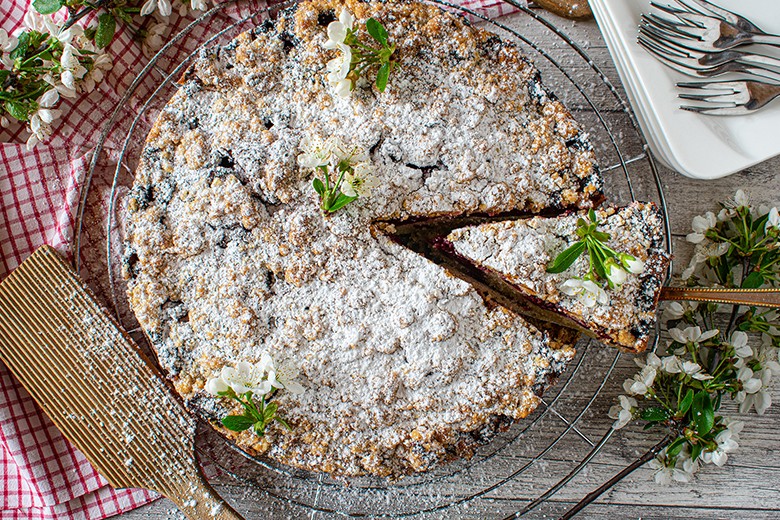 Felsenbirnenkuchen