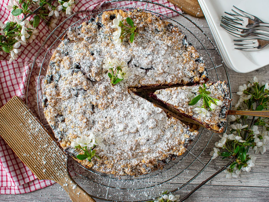 Felsenbirnenkuchen