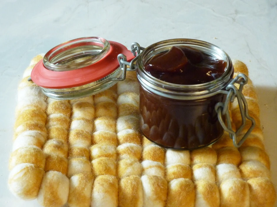 BBQ-Sauce mit Heidelbeeren