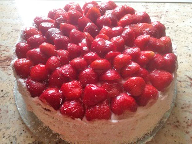Erdbeertorte