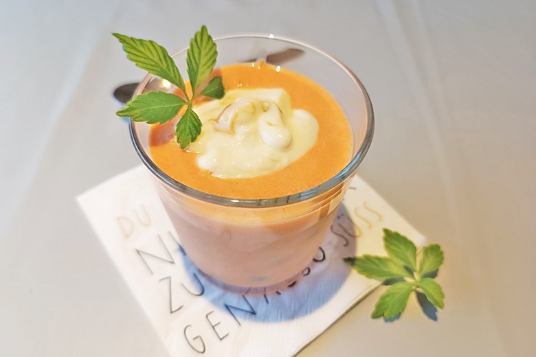 Milchkefir mit Vitaminen