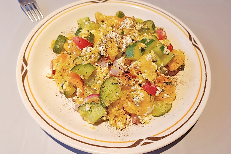 Bunter Polenta