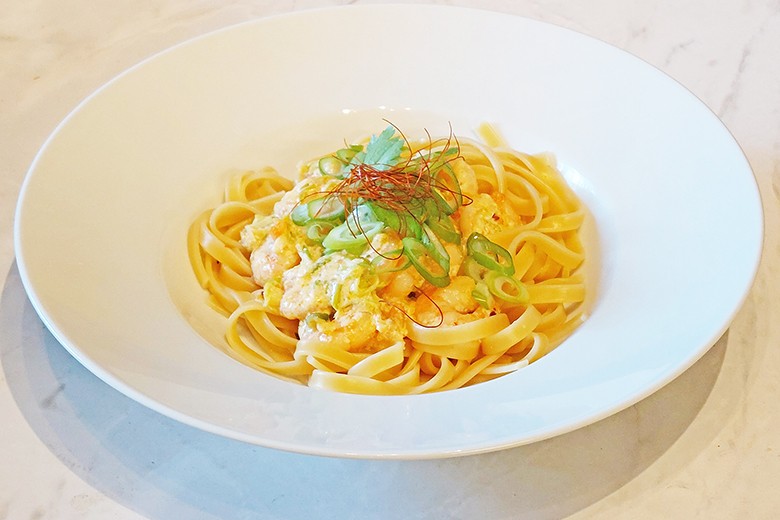 Linguine mit Knoblauch-Garnelen