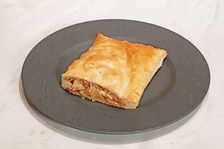 Weißkraut-Blätterteigtaschen