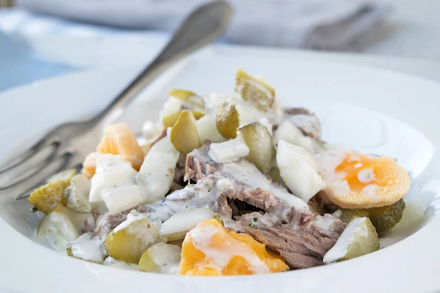 Rindfleischsalat aus Frankreich