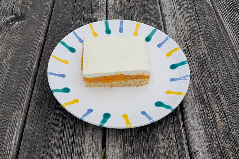 Lambadaschnitte mit Marille
